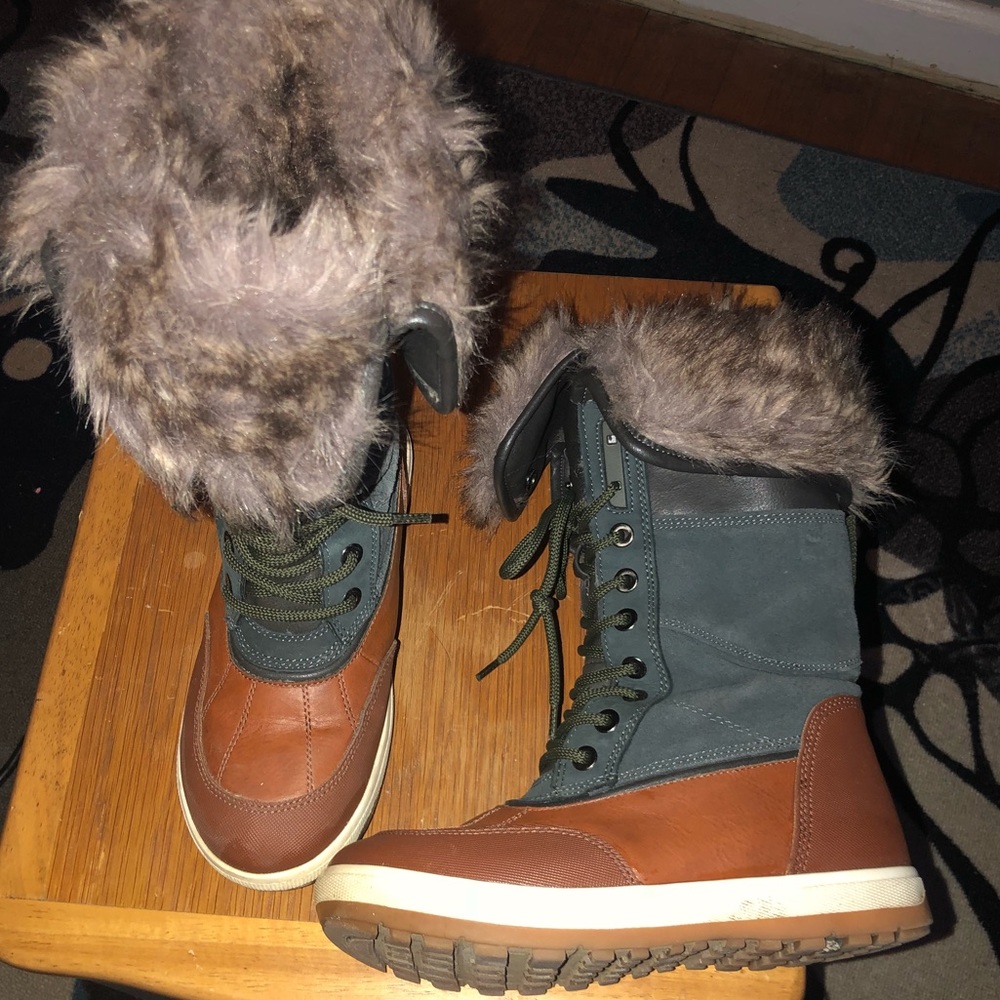 Aldo fur winter boots